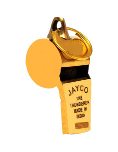 Silbato Profesional de Latón JAYCO Dorado Sonido Fuerte 2