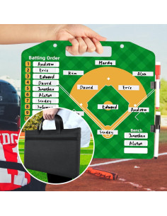 Tablero Magnético de Alineación de Béisbol SRG 36x30 cm 2