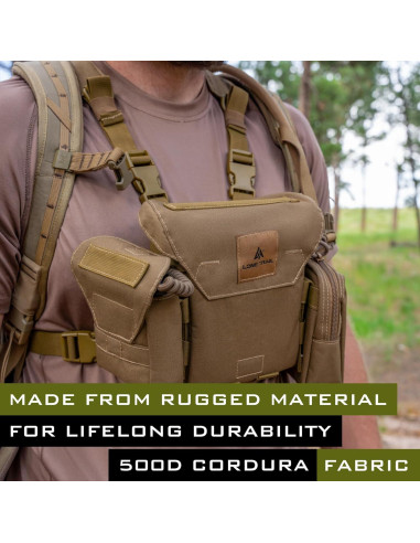 Arnés de Binoculares Impermeable Lone Trail - Funda Silenciosa