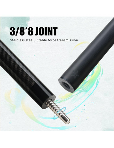 Palo de Billar CRICAL CL-01 Fibra de Carbono 147cm 12.5mm