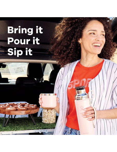 Botella Térmica Hydro Flask 28 Oz Acero Inoxidable Playa Ciruela