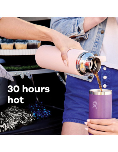 Botella Térmica Hydro Flask 28 Oz Acero Inoxidable Playa Ciruela