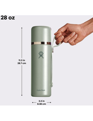 Botella Térmica Hydro Flask 28 Oz Acero Inoxidable Playa Ciruela