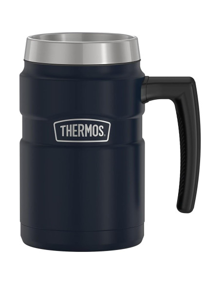 Taza de Café Thermos Stainless King 0.47L Azul Medianoche
