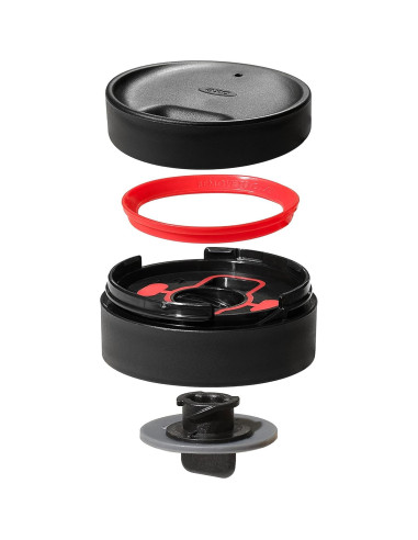 Taza Térmica OXO 16oz Acero Inoxidable Terracota a Prueba de Fugas