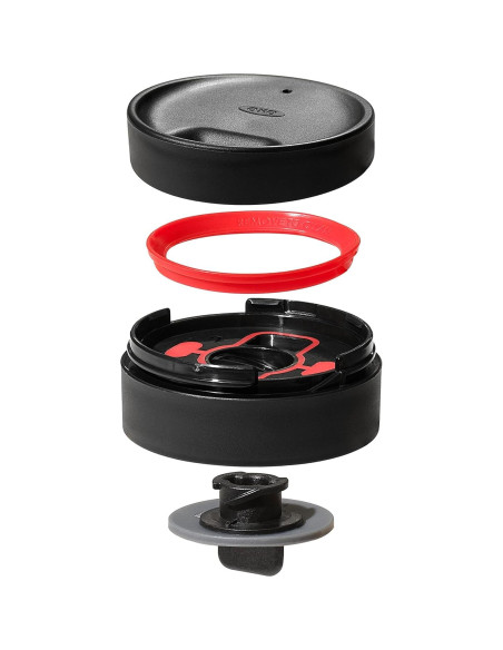 Taza Térmica OXO 16oz Acero Inoxidable Terracota a Prueba de Fugas