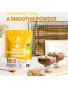 Polvo de Fruta de la Pasión Orgánico Jungle Powders 141.75g 2