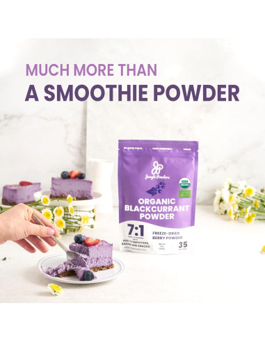 Paquete de Polvo de Grosella Negra y Arándano Silvestre Jungle Powders 142g