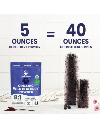 Paquete de Polvo de Grosella Negra y Arándano Silvestre Jungle Powders 142g