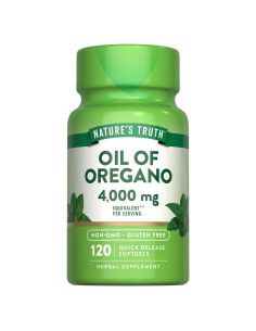 Aceite de Orégano Nature's Truth 4000 mg 120 Cápsulas Blandas