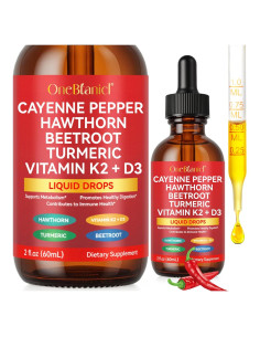 Gotas de Pimienta de Cayena QYCOTXYR 60 ml - Suplemento Saludable