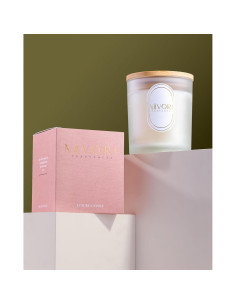 Vela Baccarat Rouge Nivorio 340g Aroma Ámbar y Jazmín 2