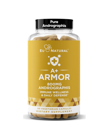 A+ Andrographis Pura 800 Mg - 60 Cápsulas Veganas