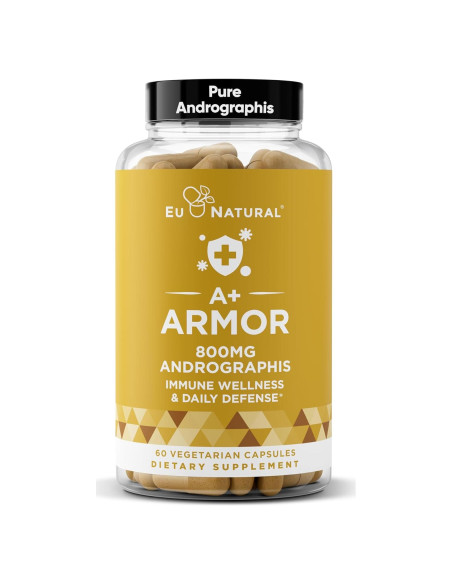 A+ Andrographis Pura 800 Mg - 60 Cápsulas Veganas