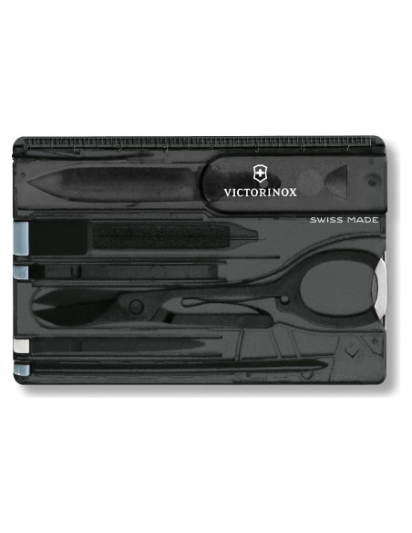 Victorinox Swiss Card Classic Negra Multi-Herramienta 10 Funciones