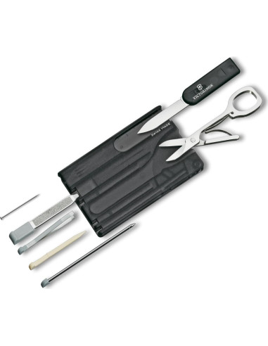 Victorinox Swiss Card Classic Negra Multi-Herramienta 10 Funciones