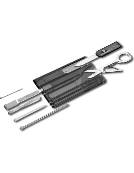 Victorinox Swiss Card Classic Negra Multi-Herramienta 10 Funciones
