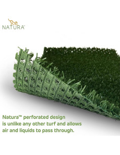 Césped Artificial Natura PowerRun 0.91x7.62m para Perros 2