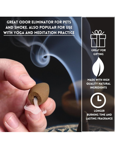 Conos de Incienso de Retroceso Soul Sticks Serenidad - 40 Unidades