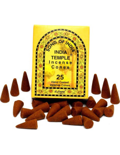Conos de Incienso Canción de India - Caja de 25 Unidades 2