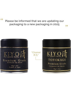 Kiyo Matcha Grado Premium Ceremonial Uji 40g - Té Verde Japonés 2