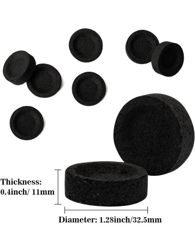 Briquetas de Carbón Natural MAQIHAN para Incienso 50PCS