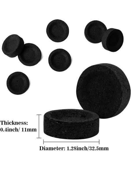 Briquetas de Carbón Natural MAQIHAN para Incienso 50PCS