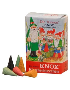 Conos de Incienso Mini Knox - Paquete Variado 24 Piezas