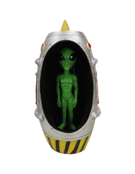 Quemador de Incienso Retroceso Alienígena Regalo Ebros 17 cm