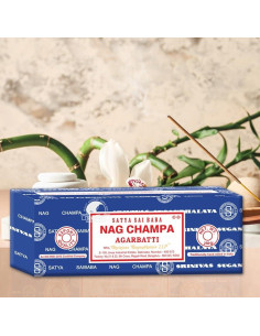 Incienso Nag Champa Satya 250g Hecho a Mano para Meditación 2
