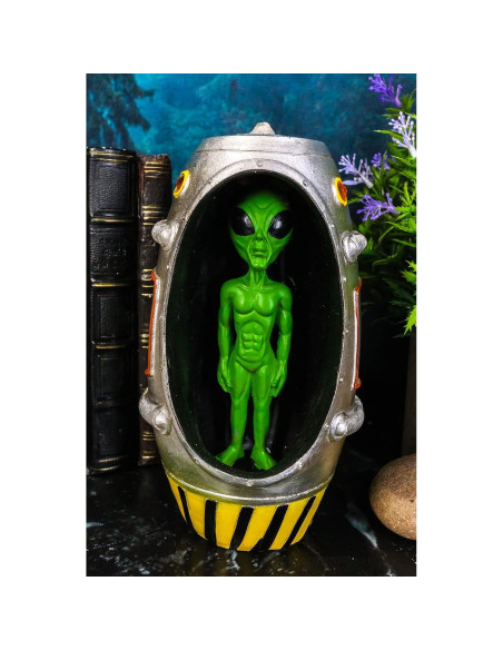 Quemador de Incienso Retroceso Alienígena Regalo Ebros 17 cm