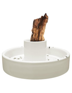 Soporte de Incienso de Cerámica Gute para Palo Santo Blanco