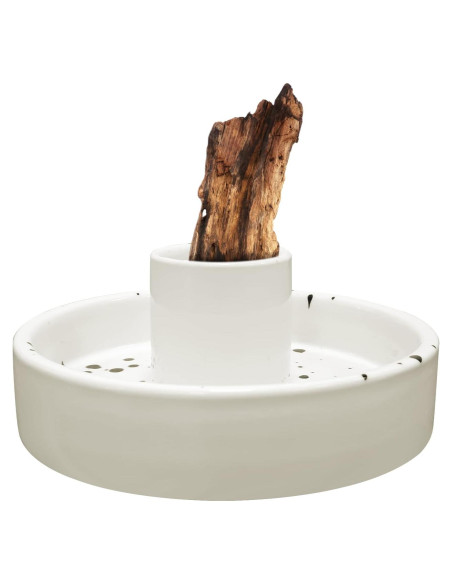 Soporte de Incienso de Cerámica Gute para Palo Santo Blanco