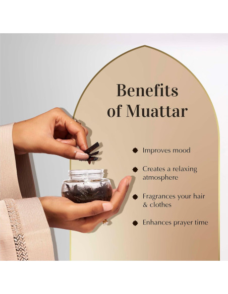 Incienso Oud Al Raghbah Muattar Dukhni 40g - Chips Aromáticos