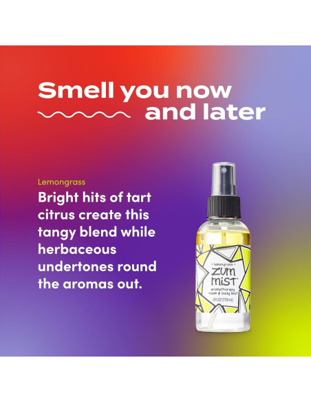 Spray Aromaterapia Indigo Wild Zum Mist 118 ml - Hierba de Limón