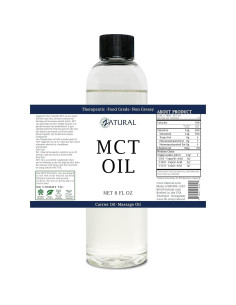 Aceite MCT Puro Zatural 227 g - Aceite Portador y de Cocina 2