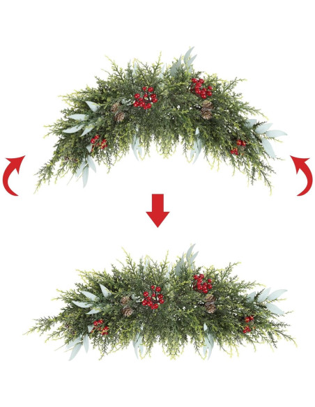 Adorno Navideño U'Artlines 69.85 cm con Piña y Berries