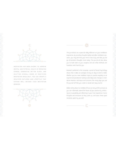 Meditation: A Day and Night Reflection Journal (90 Days) (Inner World)