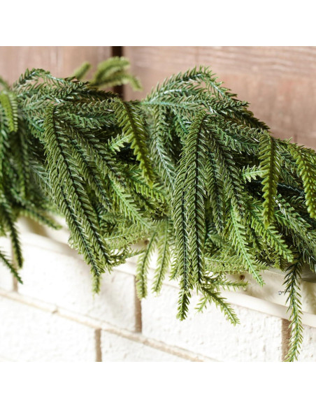 Guirnalda de Navidad 1.8 m Daifunli con Rodajas de Naranja Secas