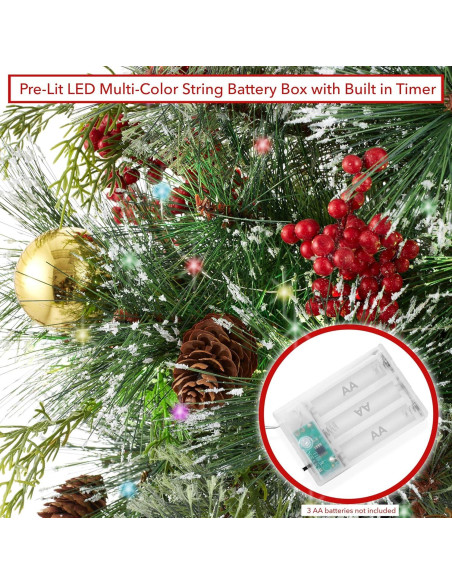 Botas de Santa de Cerámica Casafield 101.6 cm con Vegetación