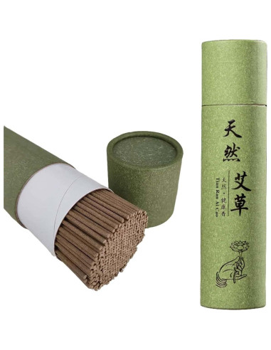 Incienso de Artemisa Natural TAOHUAJIANG - 330 Varitas
