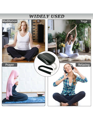 Banco de Meditación XDONEF Ajustable con Cojín Negro