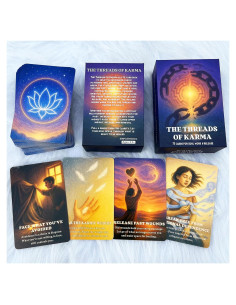 Cartas Oráculo de Sanación Kármica DPEHAKMK - 75 Cartas