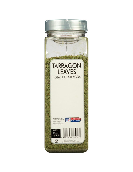 Hojas de Estragón Secas McCormick Culinary 99 g - Sabor Francés