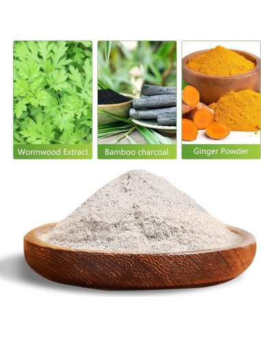 50 Almohadillas para Pies de Jengibre y Vinagre de Bambú