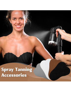 Almohadillas Desechables para Pies Bronceado Suhine 40 Pares 2