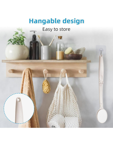 Aplicador de Loción Topfinder para Espalda y Piernas - 3 Cabezas