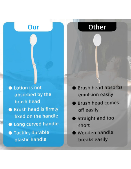 Aplicador de Loción Topfinder para Espalda y Piernas - 3 Cabezas