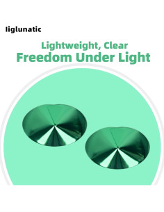 Gafas de bronceado desechables Iiglunatic 50 unidades UV 2