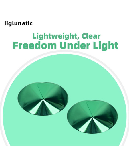 Gafas de bronceado desechables Iiglunatic 50 unidades UV